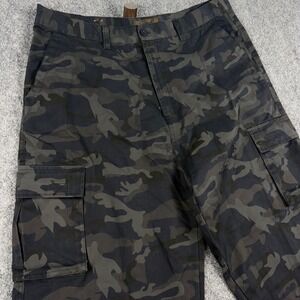 Rok Camouflage Cargo Pants Mens Size 38x30 Camo Casual Streetwear